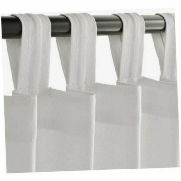 IKEA LENDA Curtains 55x118" with Tie-Backs 1 Pair (2 Panels) Bleached White - Picture 2 of 5